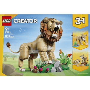  LEGO Creator 3 in 1 Wild Animals: Majestic Lion 31386